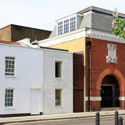 Exterior of Library House in Clapton