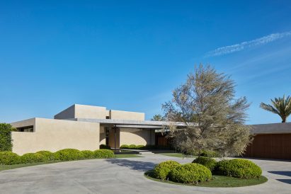 Golf course house
