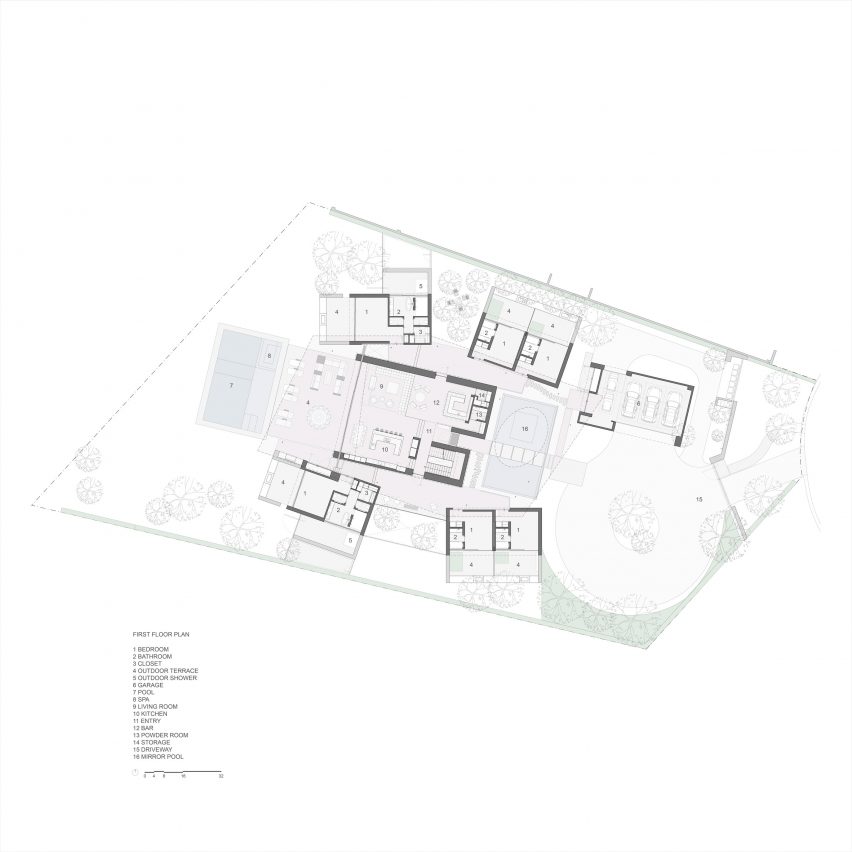 First floor plan