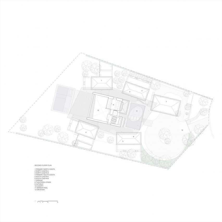 Second floor plan
