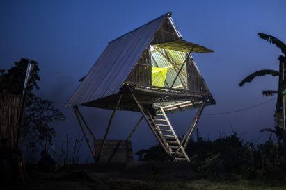 Khudi Bari house on stilts