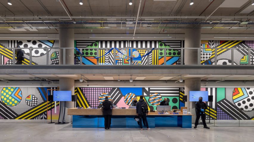 Meta office in King's Cross