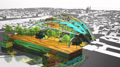 A resort design inspired by fish 