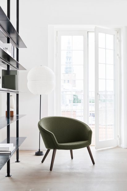 The Ditzel Lounge chair by Nanna and Jørgen Ditzel in 1953