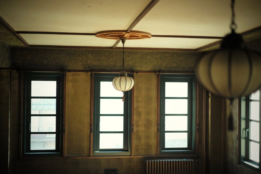 Lighting in former Nintendo headquarters in Kyoto