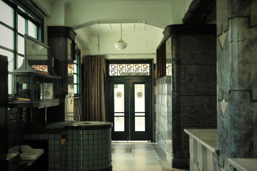 Interior of former Nintendo headquarters in Kyoto