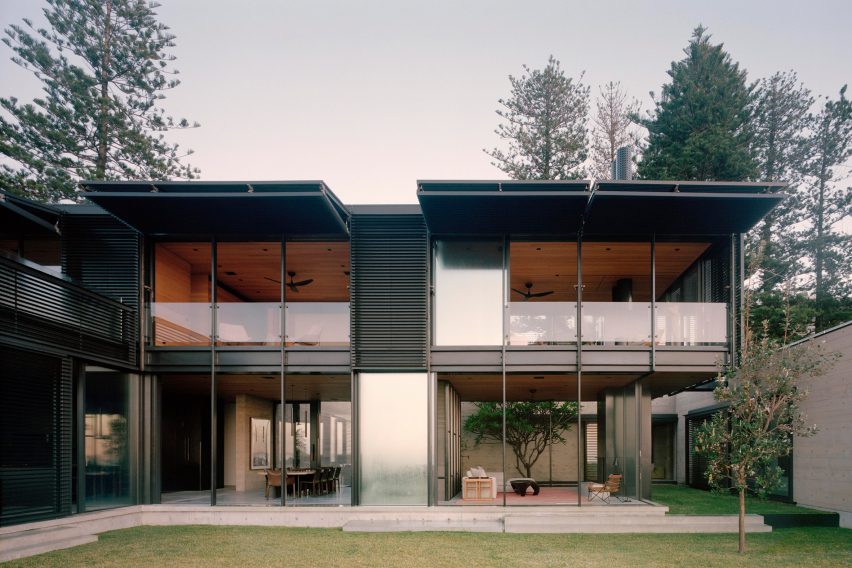 Bilgola Beach House is a seaside house by Olson Kundig Architects