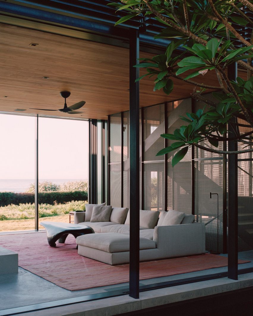 Bilgola Beach House is a seaside house by Olson Kundig Architects