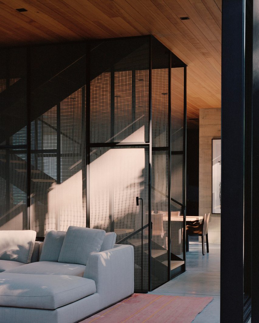 Bilgola Beach House is a seaside house by Olson Kundig Architects