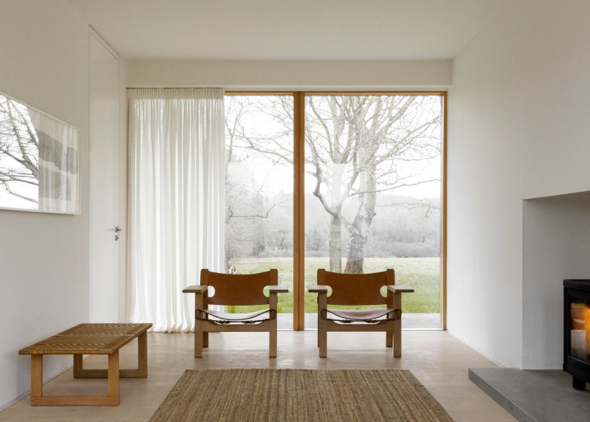 Interior of Pavilion House by Norm Architects