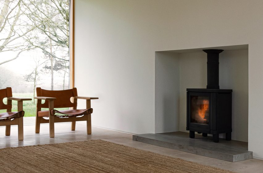 Interior of Pavilion House by Norm Architects