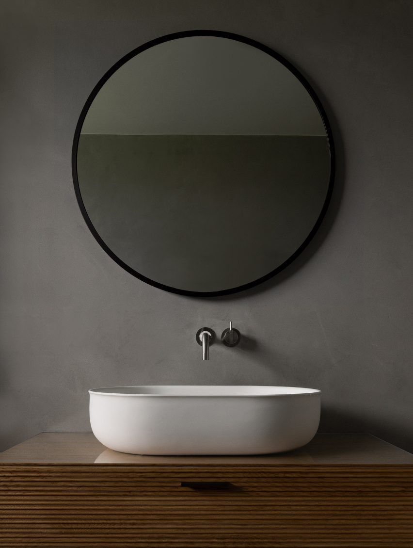 Grey bathroom