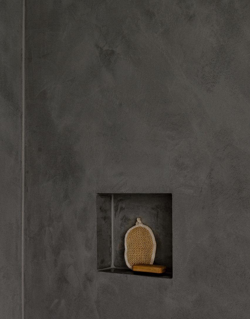 Grey bathroom