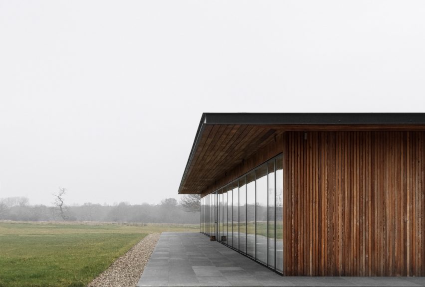 Exterior of Pavilion House by Norm Architects