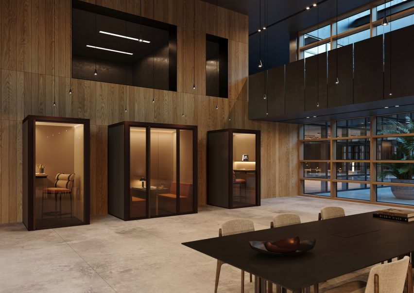 Office pods by Kettal