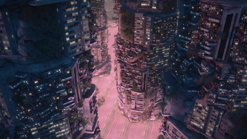 Liam Young's Planet City project