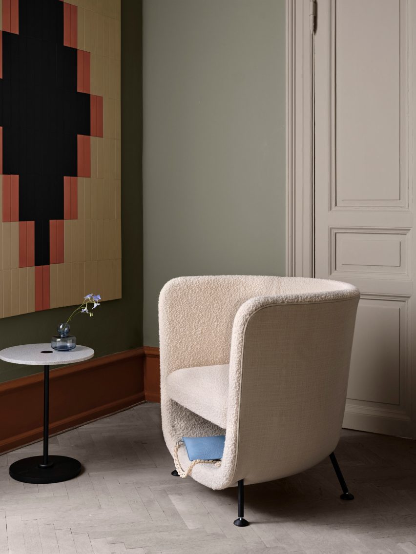 Pocket chair by Stone Designs for Blå Station