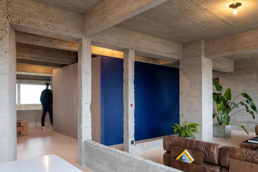 Concrete apartment