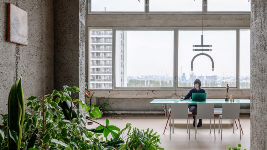 Concrete apartment