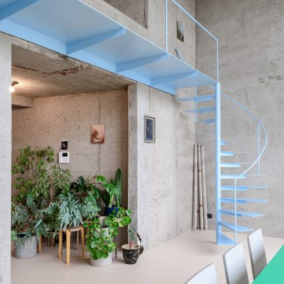 Riverside Tower apartment, Belgium, by Studio Okami Architecten