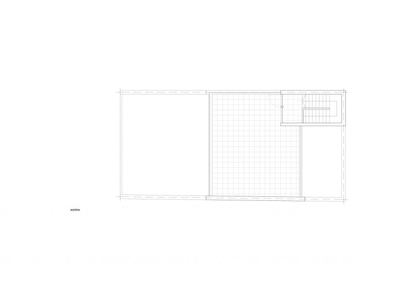 Rooftop floor plan
