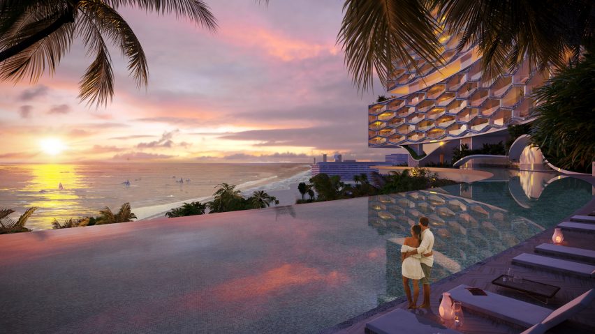 Horizon Pool at Sanya Horizons by Buro Ole Scheeren