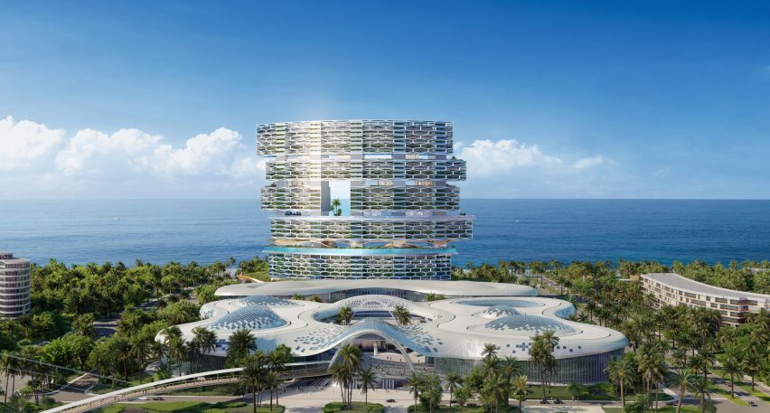 Ocean view of Sanya Horizons by Buro Ole Scheeren