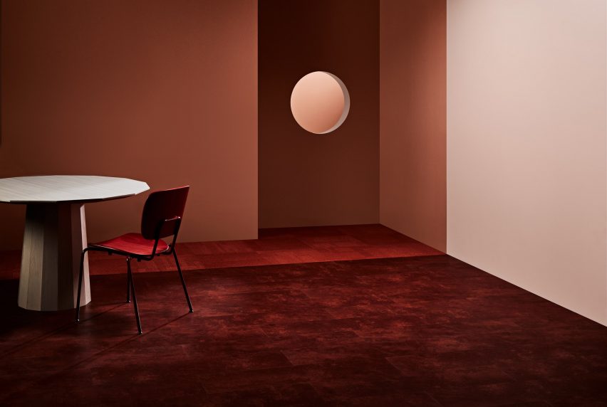 Red 88 Planks vinyl flooring by Signature Floors