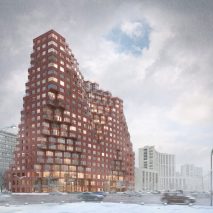 Red7 tower in Moscow