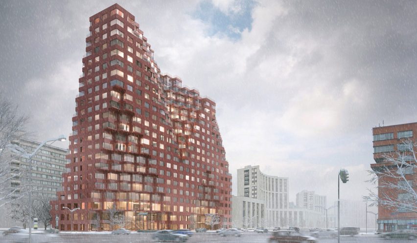 Red7 tower in Moscow