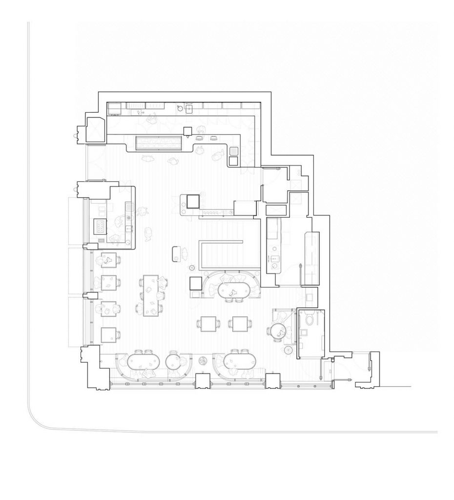 Sloane Street Deli floor plan