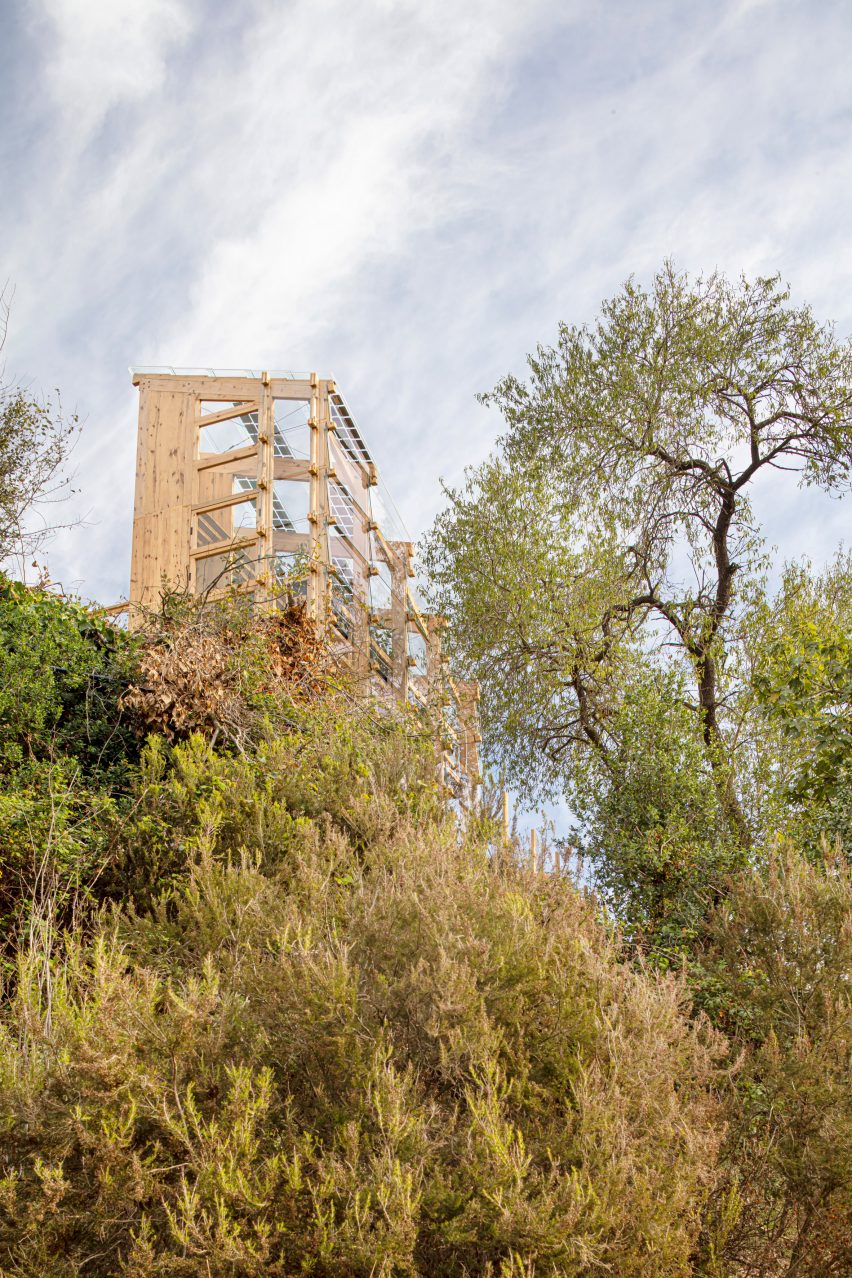 Solar Greenhouse is an energy and food production prototype by the IAAC