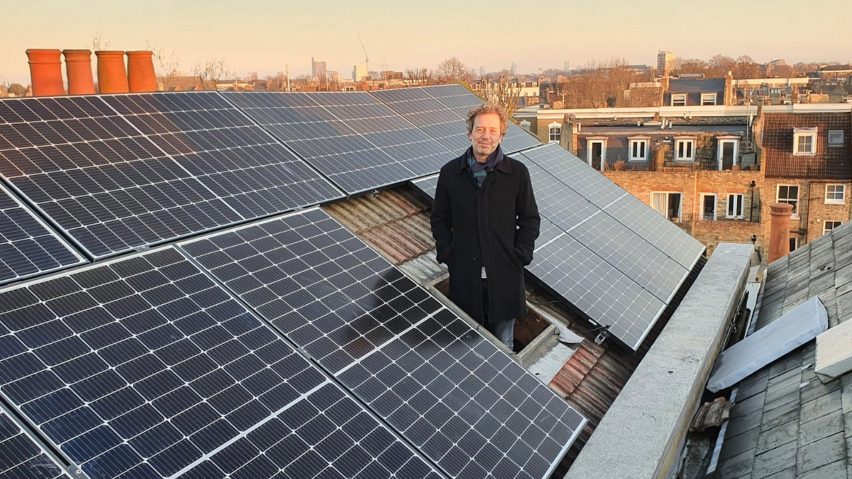 Solar panel installation