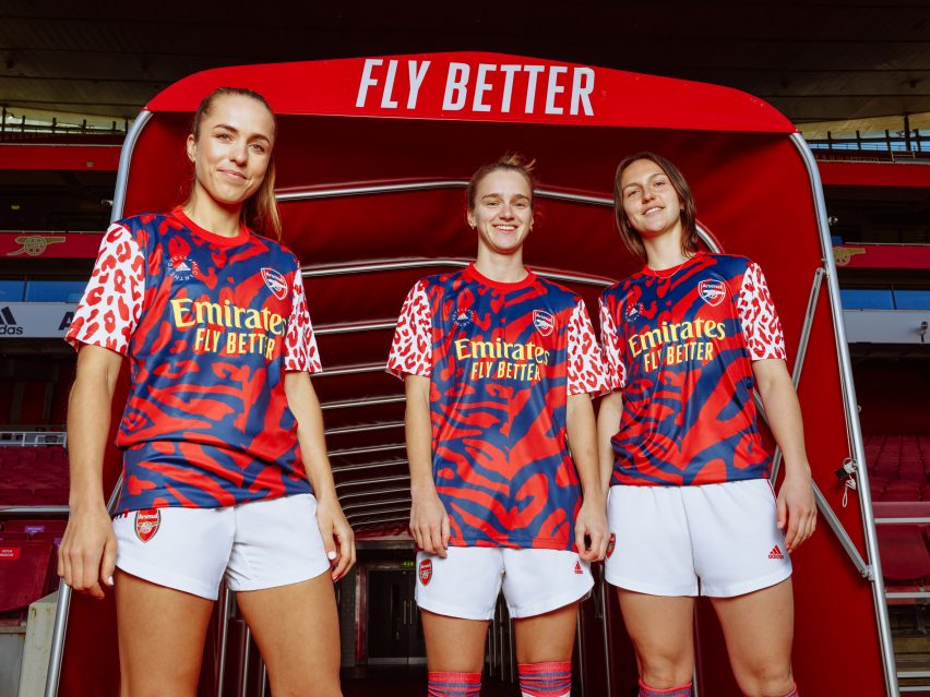 Adidas and Stella McCartney Arsenal women's football kits