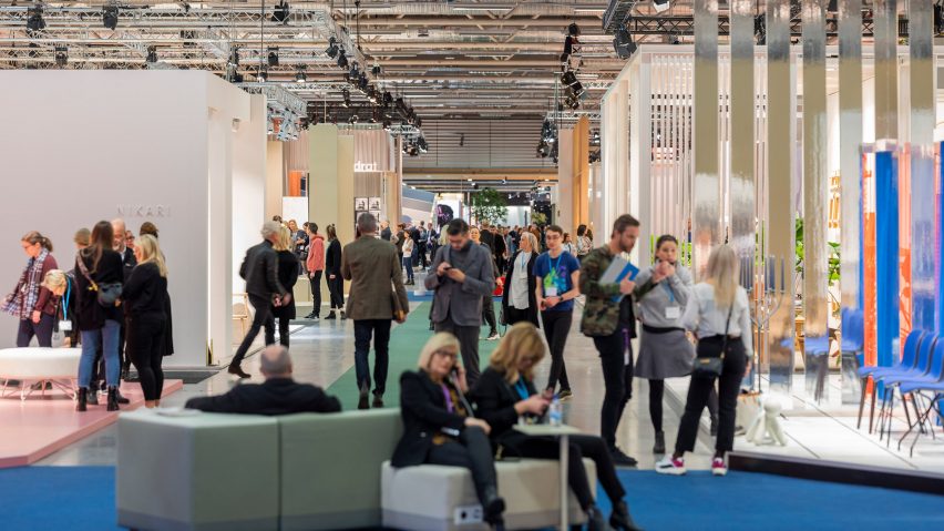 People attending Stockholm Furniture & Light Fair