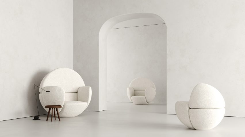 Three Clodette Chairs by Studioforma