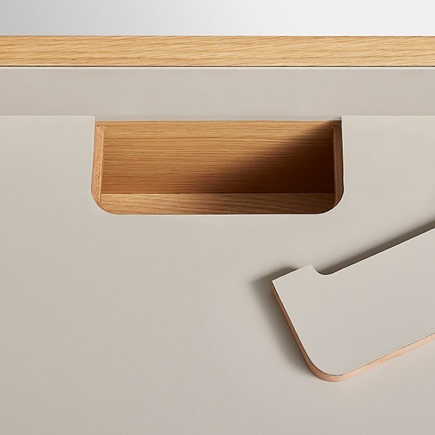 Tabloid desk by Blu Dot