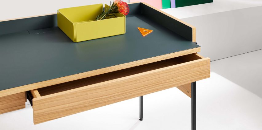Tabloid desk by Blu Dot