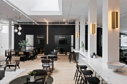 Open-plan seating