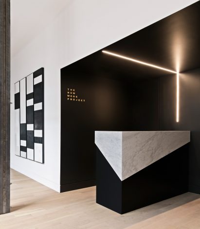 Reception area