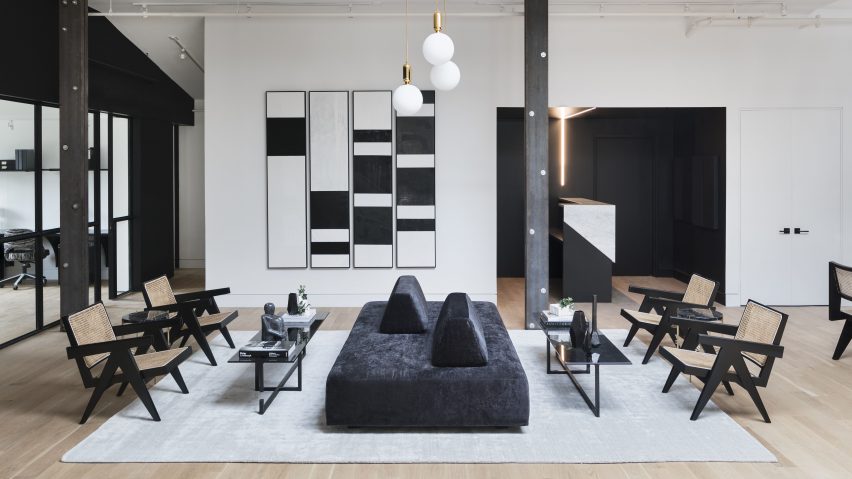 Lounge area at The New Work Project