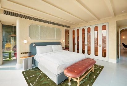 Hotel guest room