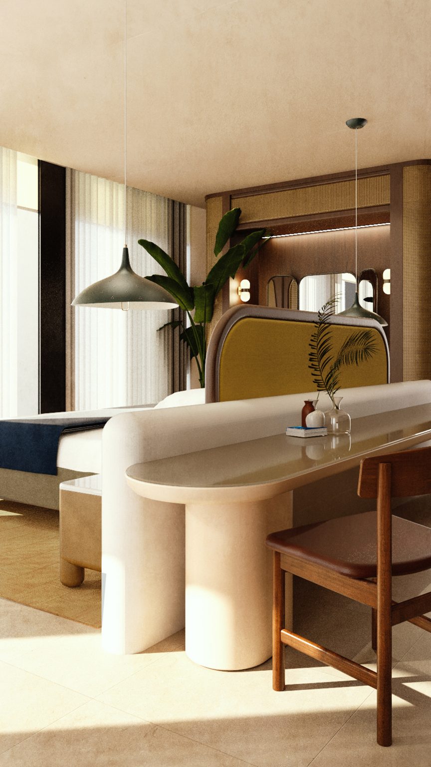 The Standard, Bangkok Mahanakhon interiors