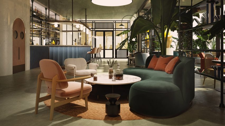 The Standard, Bangkok Mahanakhon interiors