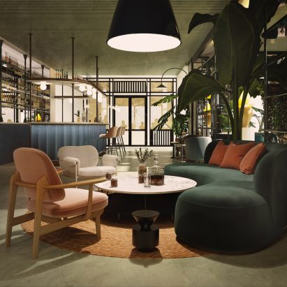 The Standard, Bangkok Mahanakhon interiors