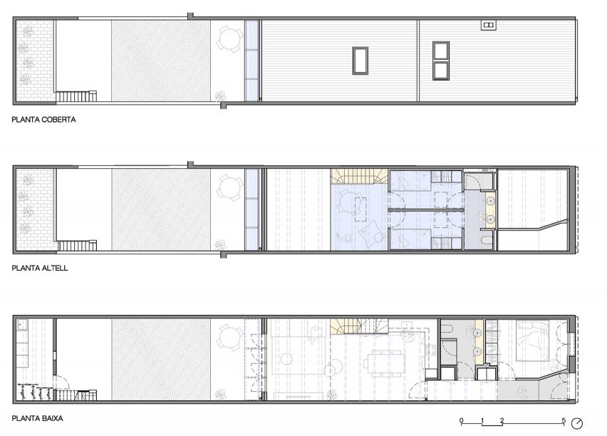Floor plan of 105JON by Vallribera Arquitectes