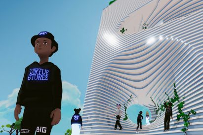 Avatars inside Viceverse office