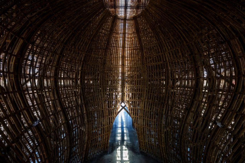 Grand World Phu Quoc is a welcome building that was designed by Vo Trong Nghia Architects