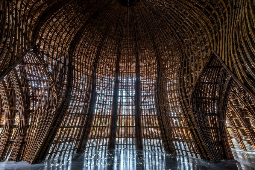 Grand World Phu Quoc is a welcome building that was designed by Vo Trong Nghia Architects
