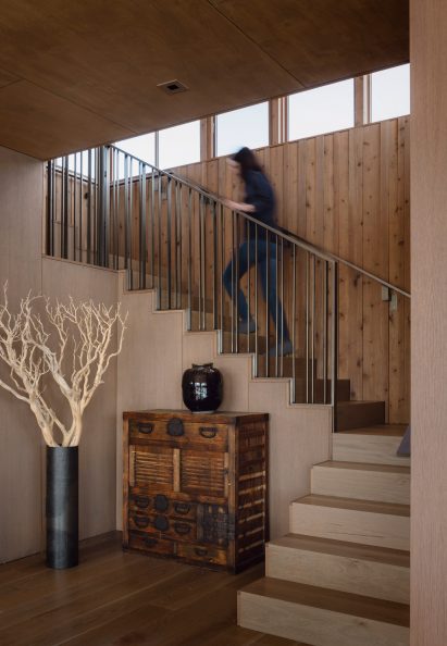 Staircase in Water Cabin